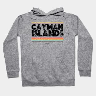 Cayman Islands  gift  art 90s style retro vintage 80s Hoodie